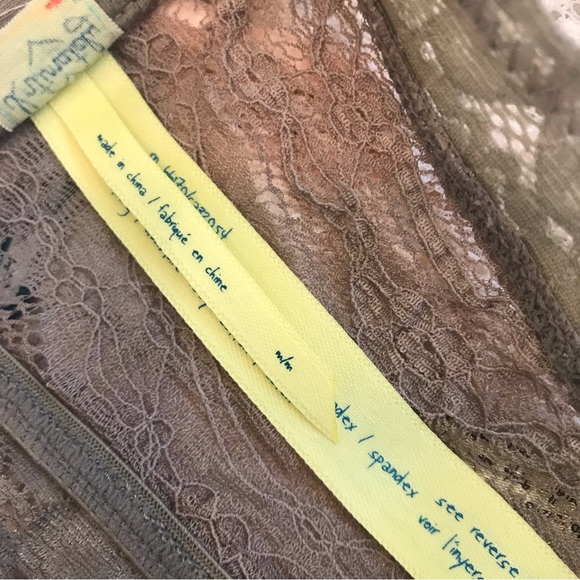 3 Free People Intimately Scallop Lace Bandeau Bralettes - Picture 7 of 8